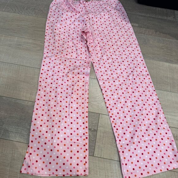 VICTORIA SECRET WOMENS PINK SMALL FLANNEL PAJAMAS SMALL NEW - Picture 6 of 10